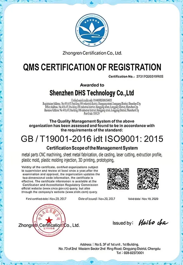 ISO certificate -Batnon