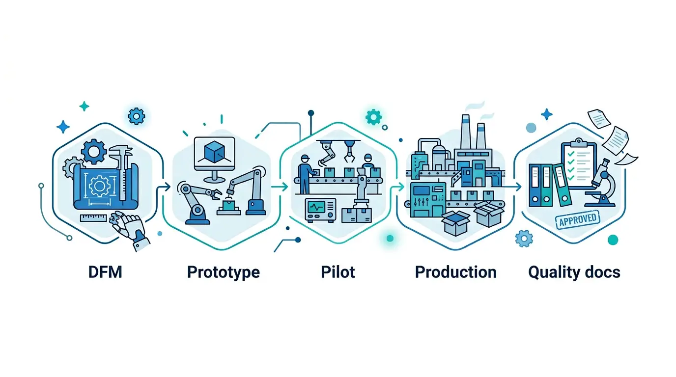 Plastic CNC machining vs injection molding manufacturing comparison