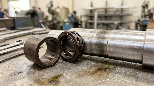 Polyimide Vespel-like wear components for dry wear and elevated temperature