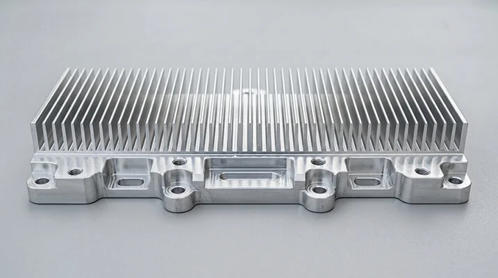 Aluminum heat sink component