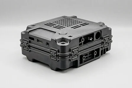 Machined ABS prototype housing
