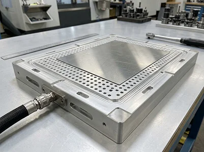 What we machine for 1 calender-roller 3 vacuum-chuck-fixture Batnon