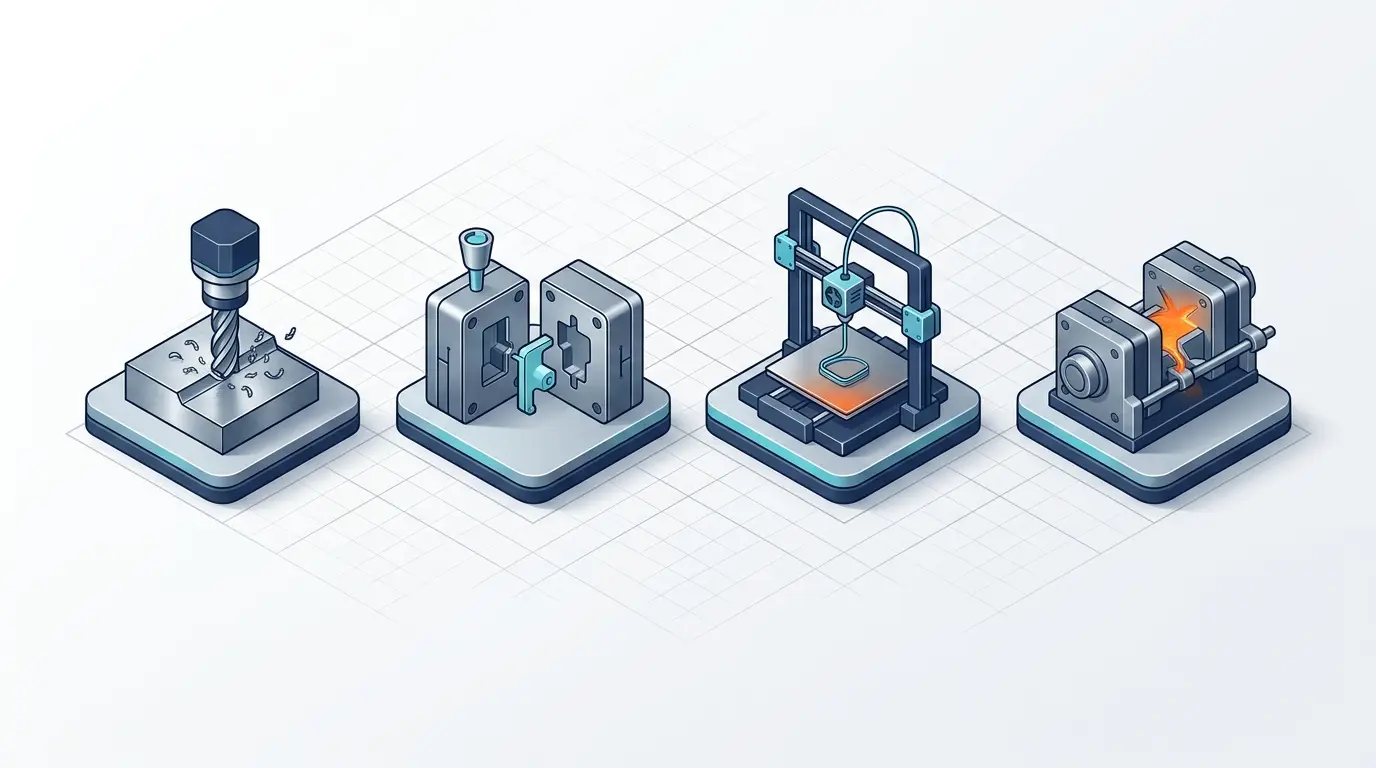 Manufacturing process comparison