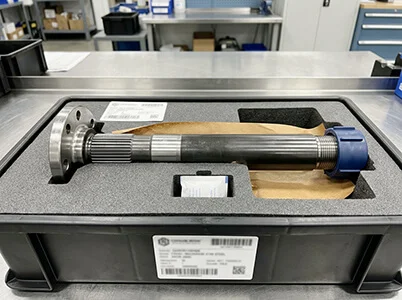 Finished and packaged steel CNC machining parts