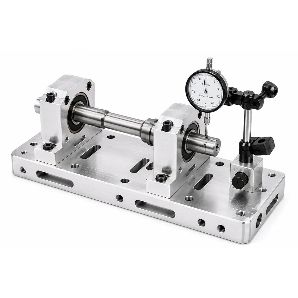 Bearing + shaft assemblies with runout verification;
