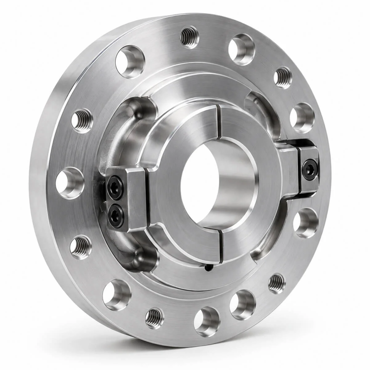Precision clamp hub