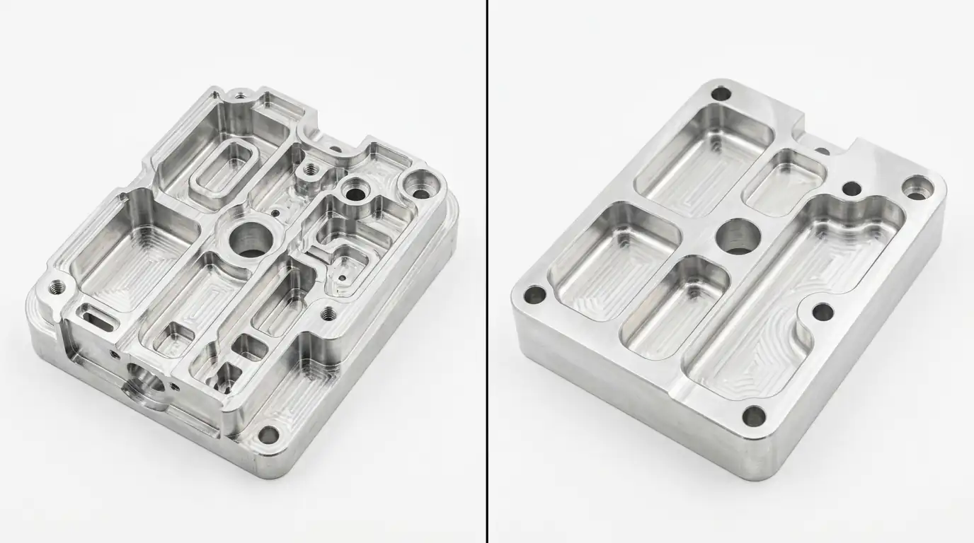 Before and after CNC machining case study