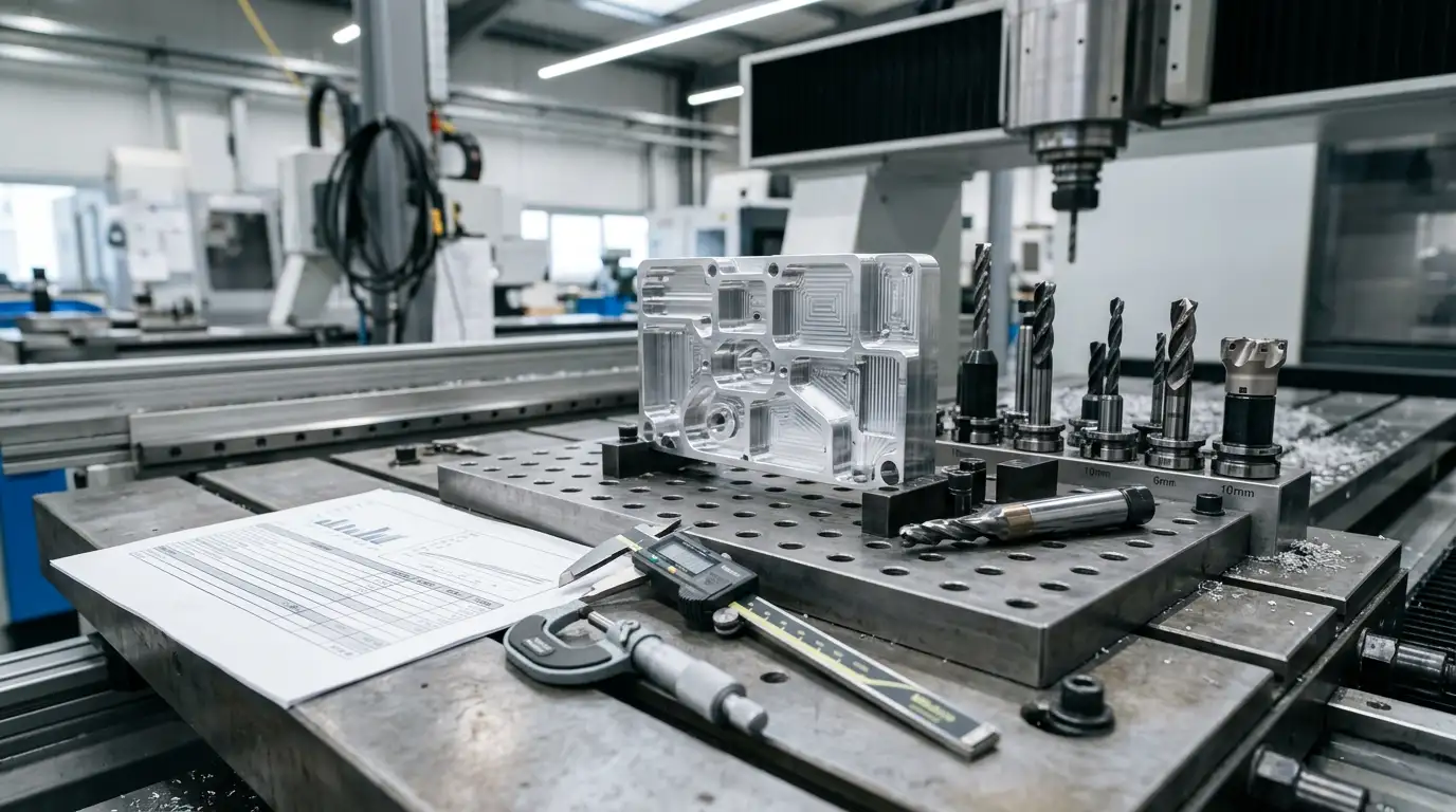 Poka-yoke fixture and repeatable setup for CNC quoting