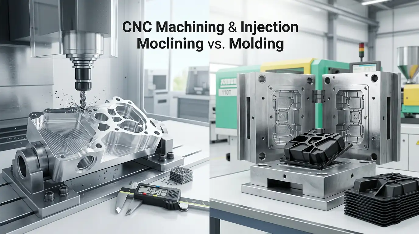 CNC vs injection molding hero